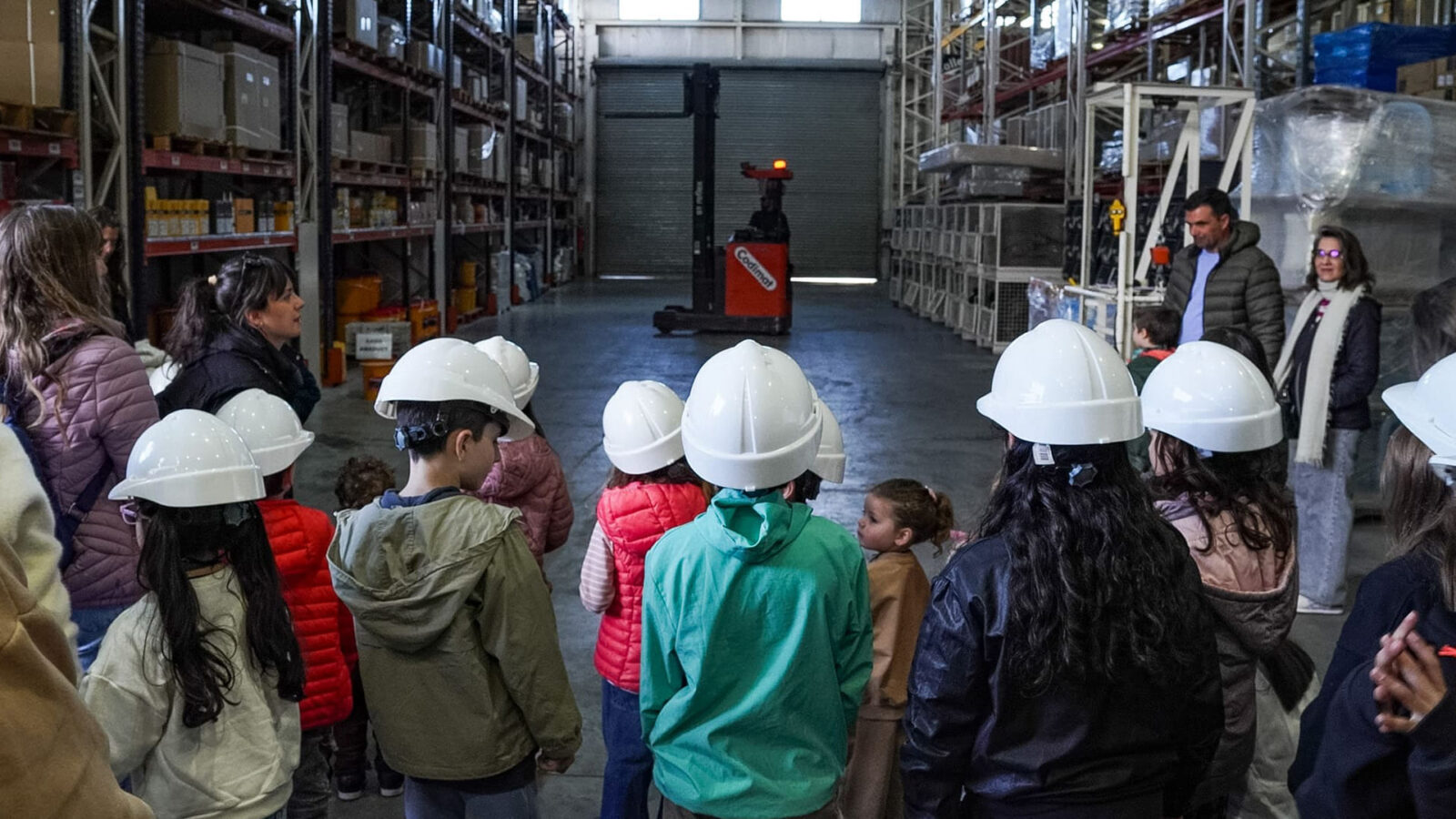 Celebración dia del niño en Codimat, empresa de venta de materiales para la construccion.